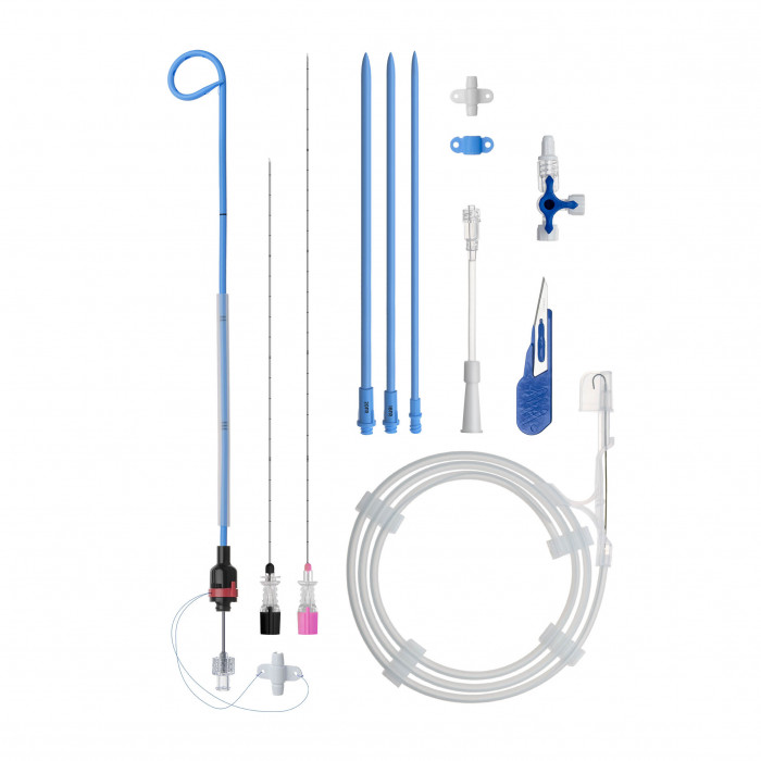 String lock Nephrostomy catheter sets