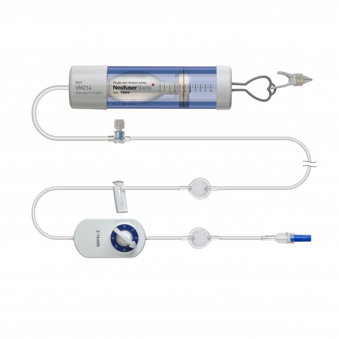 Neofuser Vario microinfusion pumps with multi-flow rates